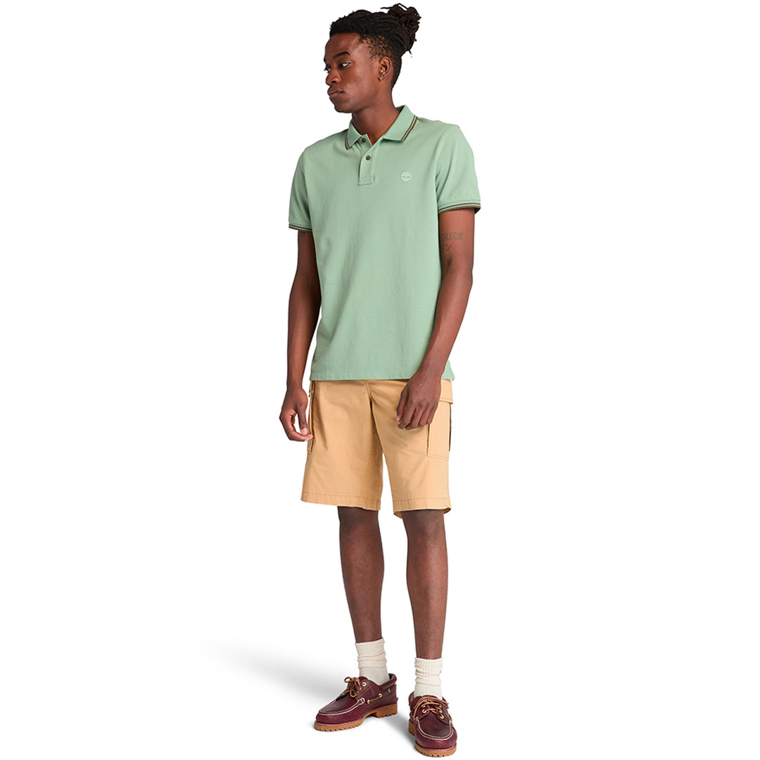 TIMBERLAND BROOKLINE  POPLINE CARGO SHORT TB0A5TZQEH3-EH3 Μπέζ