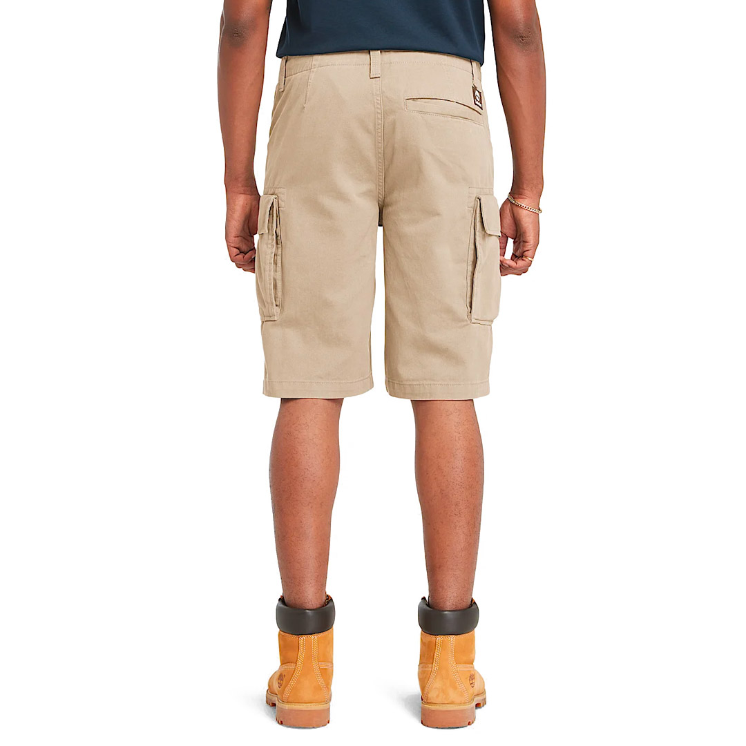 TIMBERLAND BROOKLINE TWILL CARGO SHORT TB0A5U1BDH4-DH4 Beige