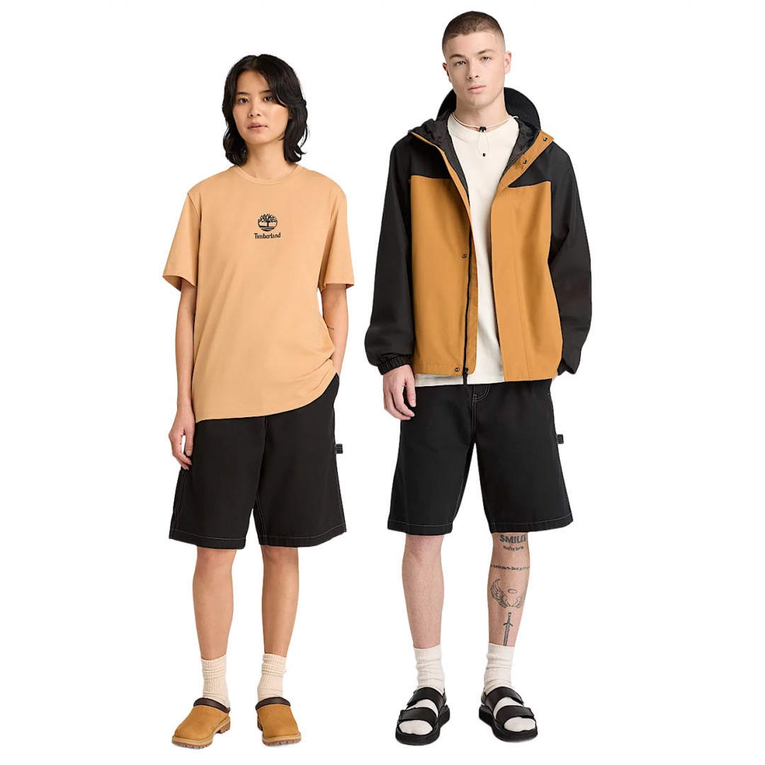 TIMBERLAND WASHED DUCK CANVAS CARP TB0A5MB8001-001 Black