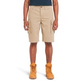 TIMBERLAND BROOKLINE TWILL CARGO SHORT TB0A5U1BDH4-DH4 Beige Image 