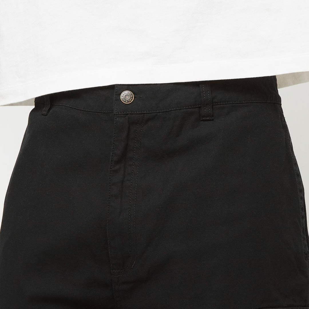 KARL KANI RETRO WASHED CARGO SHORTS KM242-017-2-BLACK Μαύρο