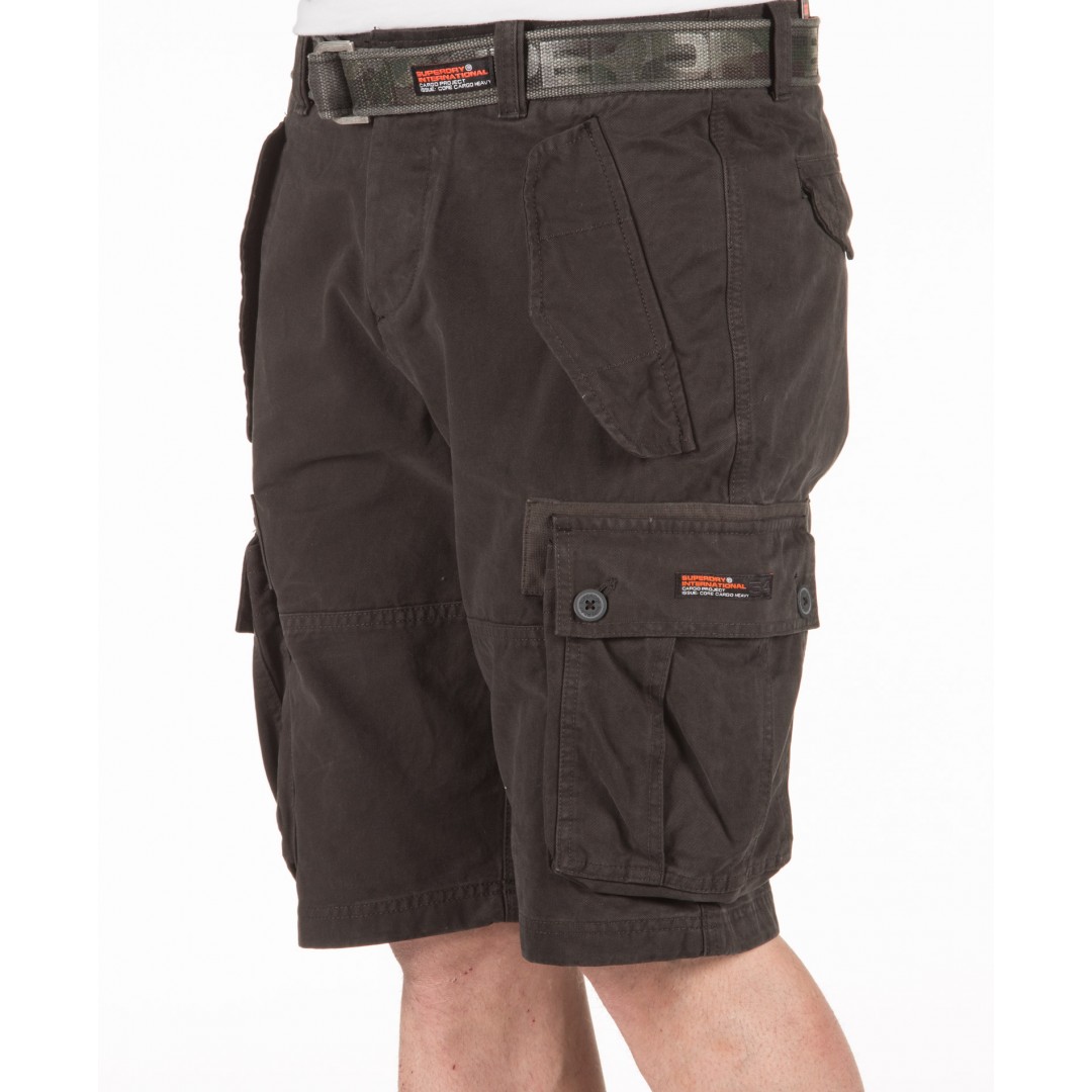 SUPERDRY D1 CORE CARGO HEAVY SHORT M71010NT-XBZ Black