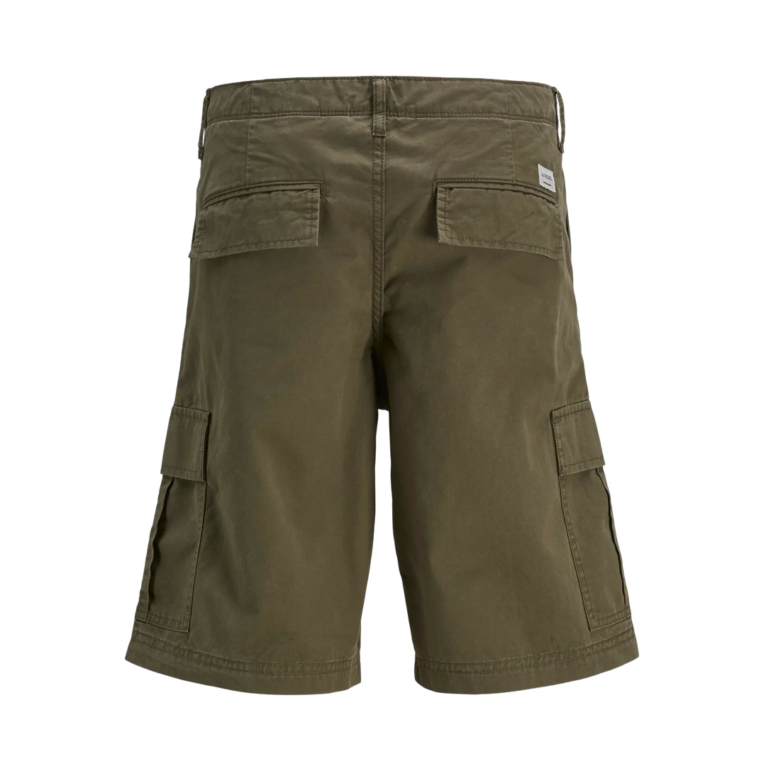 JJ REBEL CARLOS CARGO SHORT SN 12270753-OLIVE NIGHT OLIVE