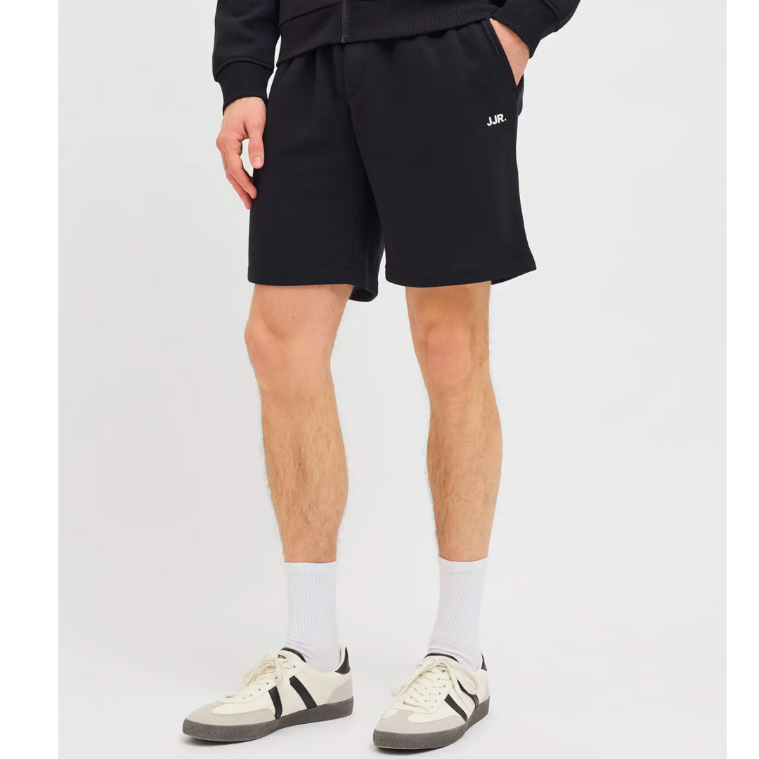 JJ REBEL GORM REG LOGO SWEAT SHORTS SN 12271107-4676107 Black
