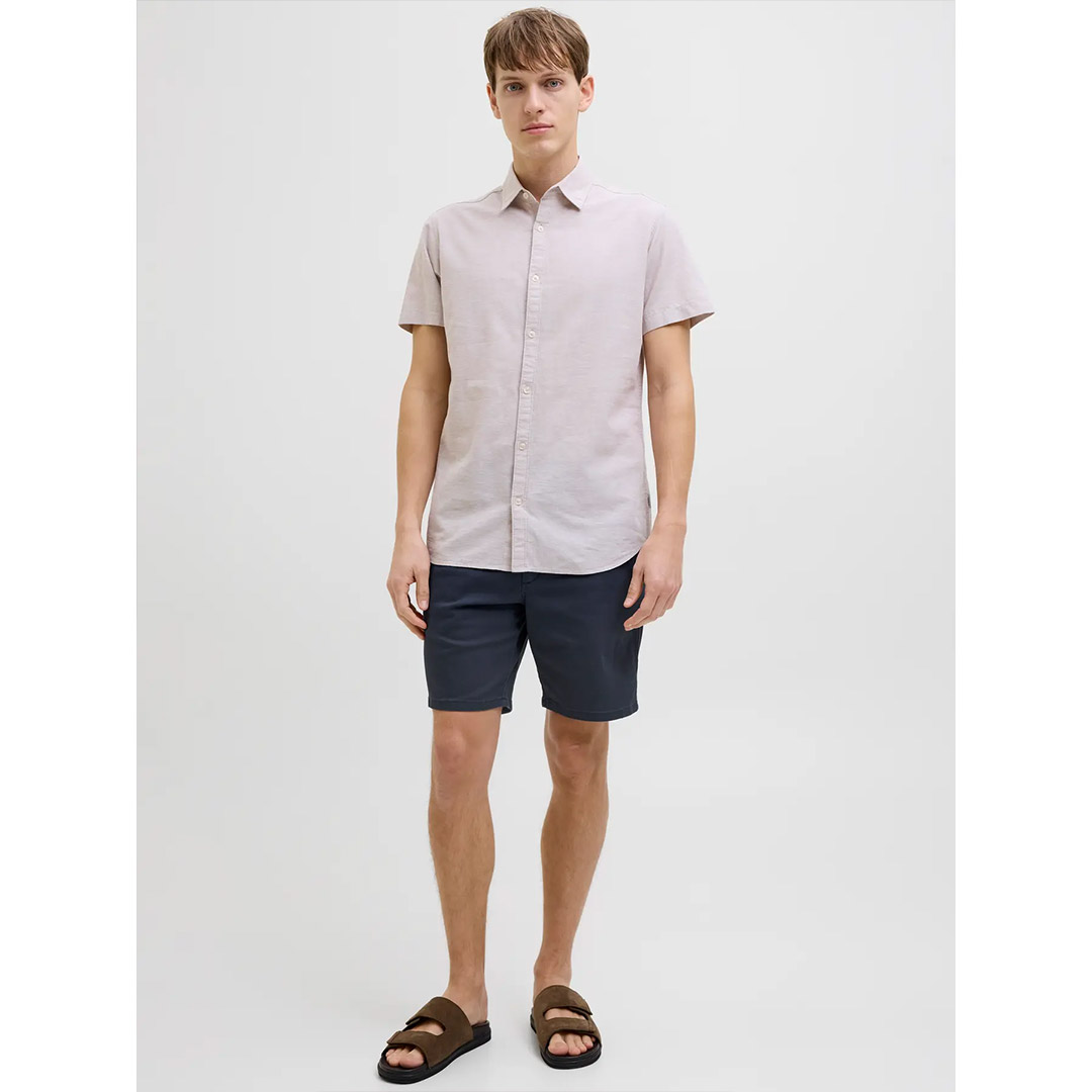 JJ REBEL JREBSHARP CHINO SHORT SN 12270748-NAVY BLAZER Μπλε