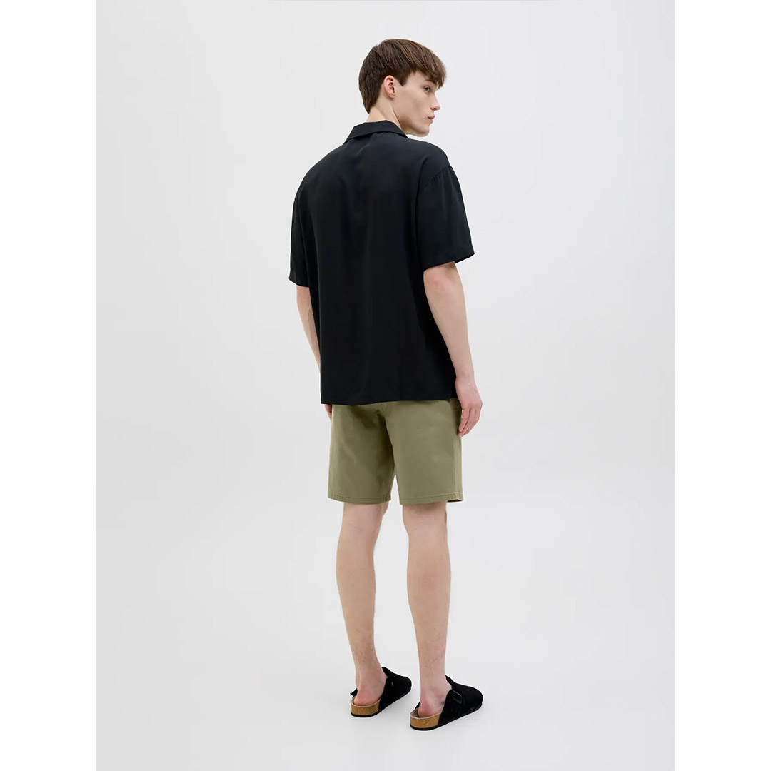 JJ REBEL JREBSHARP CHINO SHORT SN 12270748-DEEP LICHEN GREEN Χακί