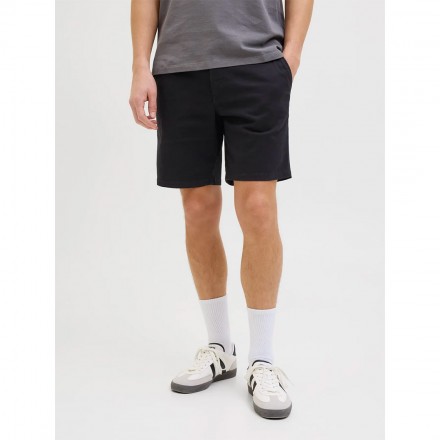 JJ REBEL JREBSHARP CHINO SHORT SN 12270748-BLACK Μαύρο