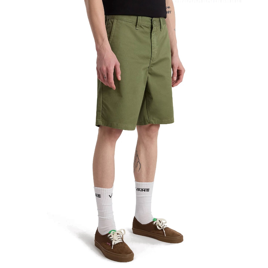 VANS MN AUTHENTIC CHINO RELAXED SHORT VN0A5FJXAMB-AMB OLIVE