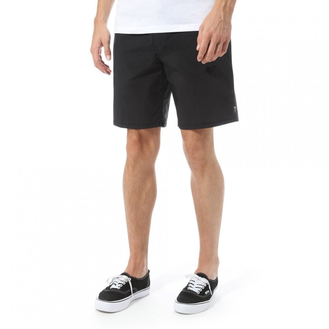 VANS X NATIONAL GEOGRAPHIC VOYAGE TRUNK BOARDSHORTS VA3HV2YQP-YQP Μαύρο