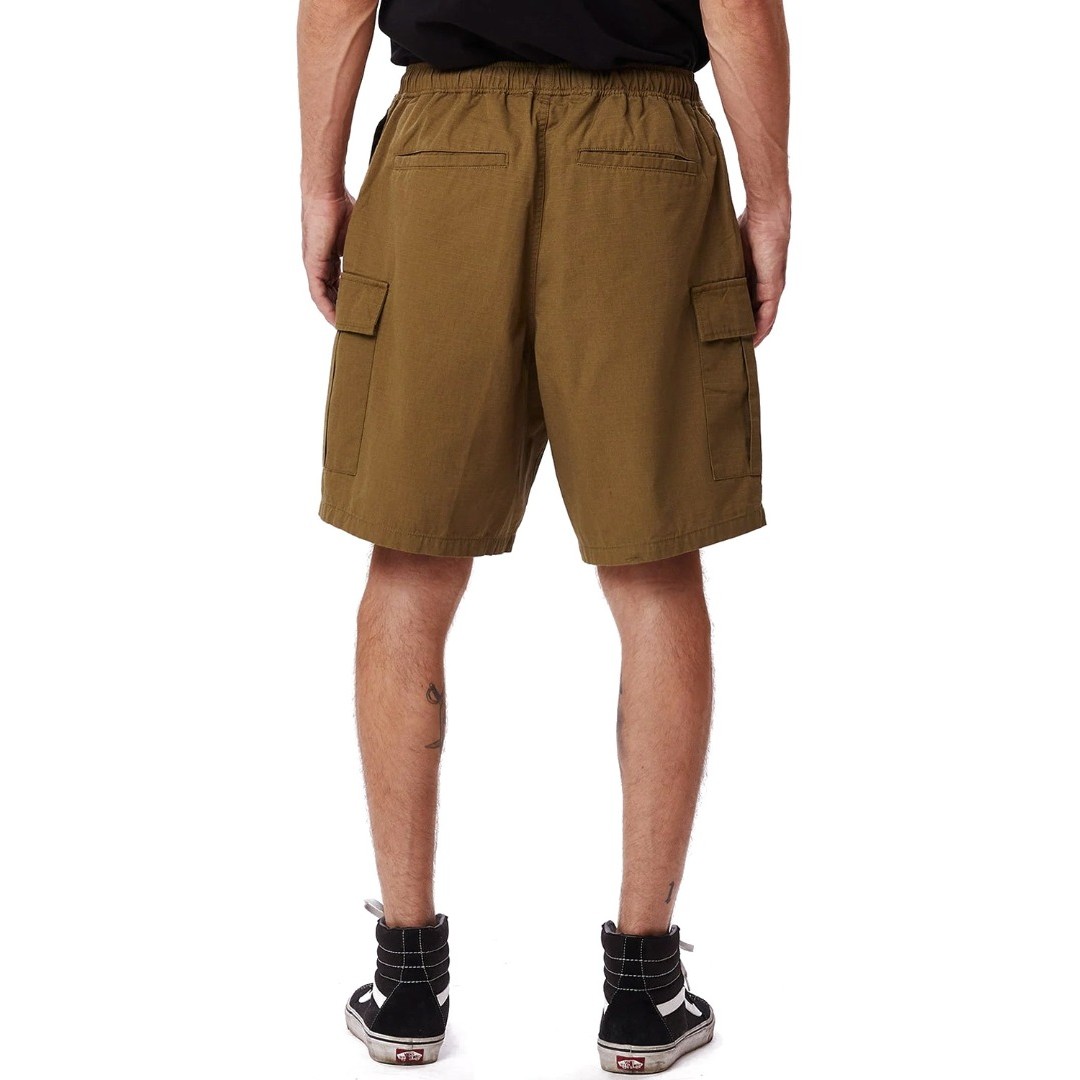 OBEY EASY RIPSTOP CARGO SHORT 172120077-GRN Χακί