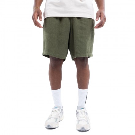 OBEY EASY LINEN SHORT 172120113-RMY Χακί