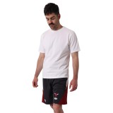 MITCHELL & NESS WAREHOUSE PANEL SHORTS BULL MNCG4178-WASHED BLACK Black Image 1