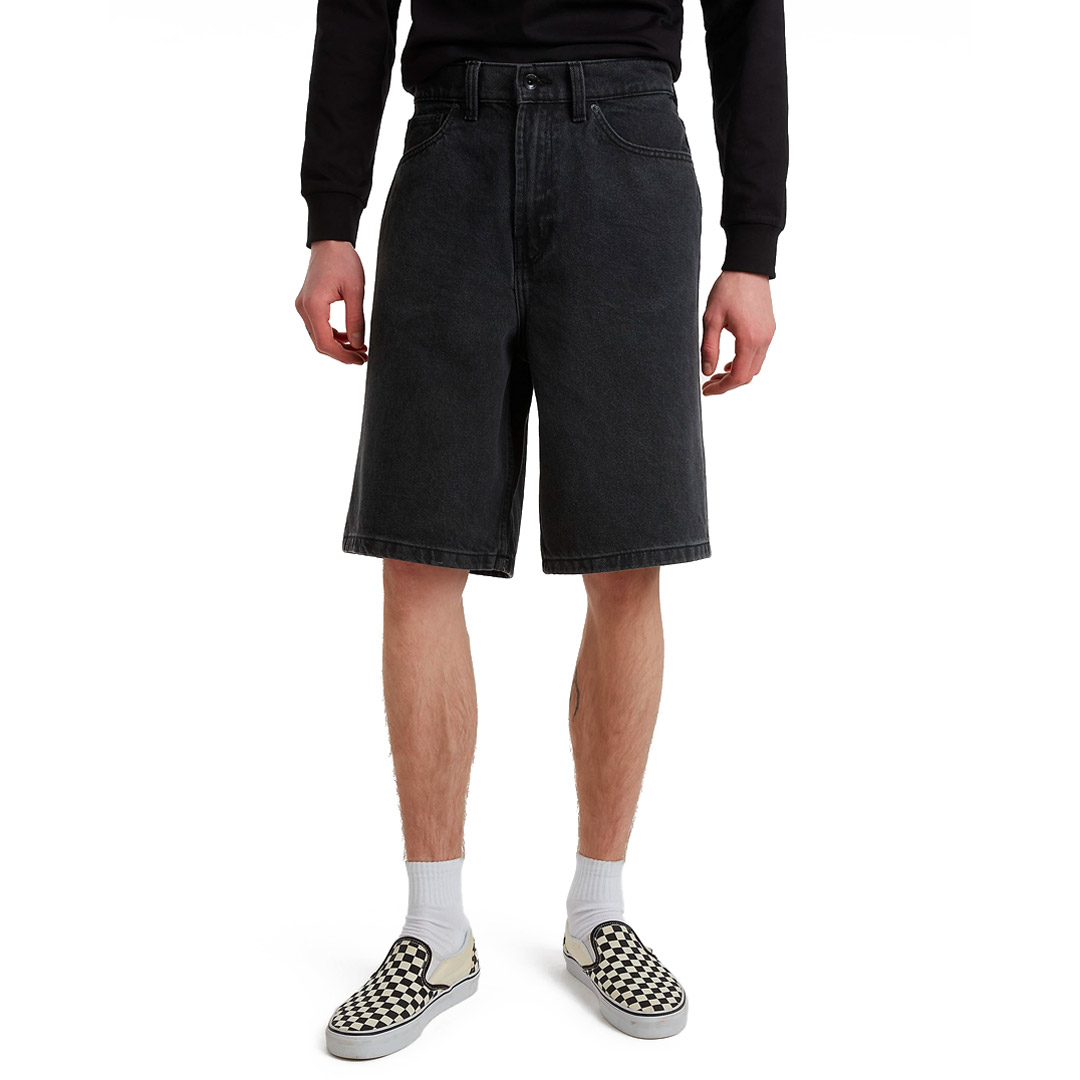 VANS CHECK-5 BAGGY DENIM SHORT VN000C9VEMQ-EMQ Black
