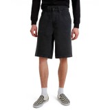 VANS CHECK-5 BAGGY DENIM SHORT VN000C9VEMQ-EMQ Black Image 