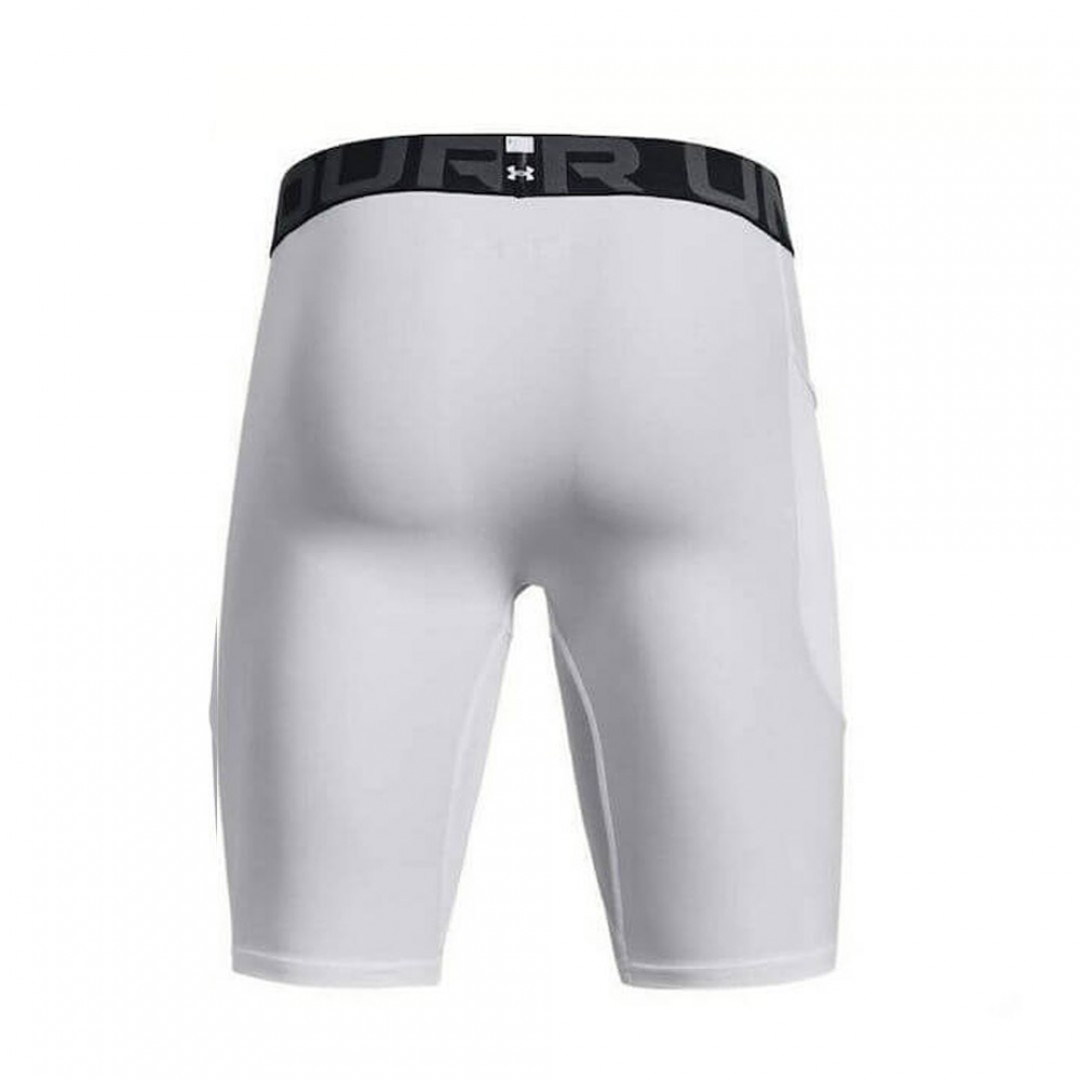 UNDER ARMOUR HG ARMOUR LNG SHORTS 1361602-100 Λευκό