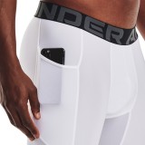 UNDER ARMOUR HG ARMOUR LNG SHORTS 1361602-100 Λευκό Εικόνα 1