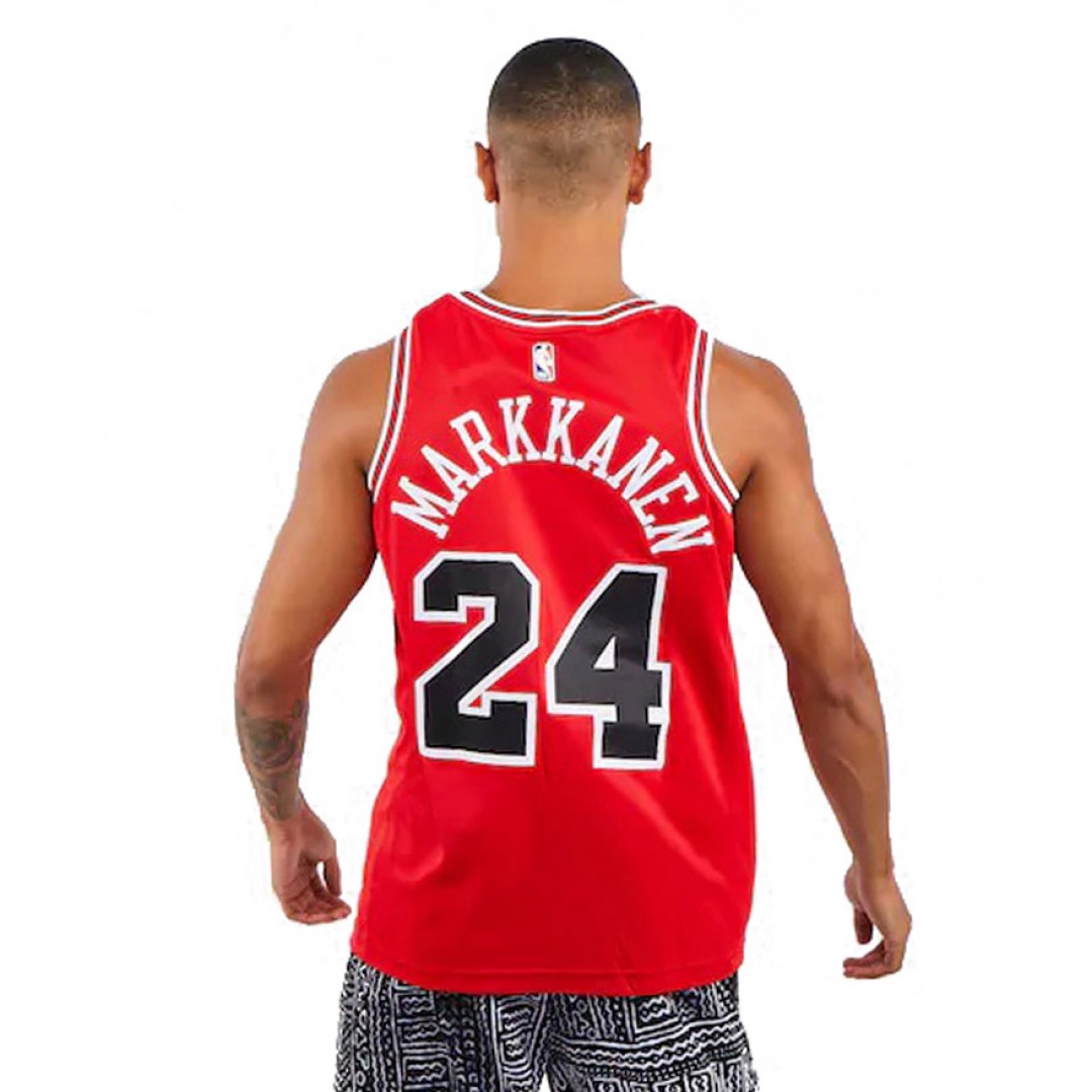 NIKE NBA SWINGMAN JERSEY BULLS ICON EDITION 2020 CW3660-658 Red