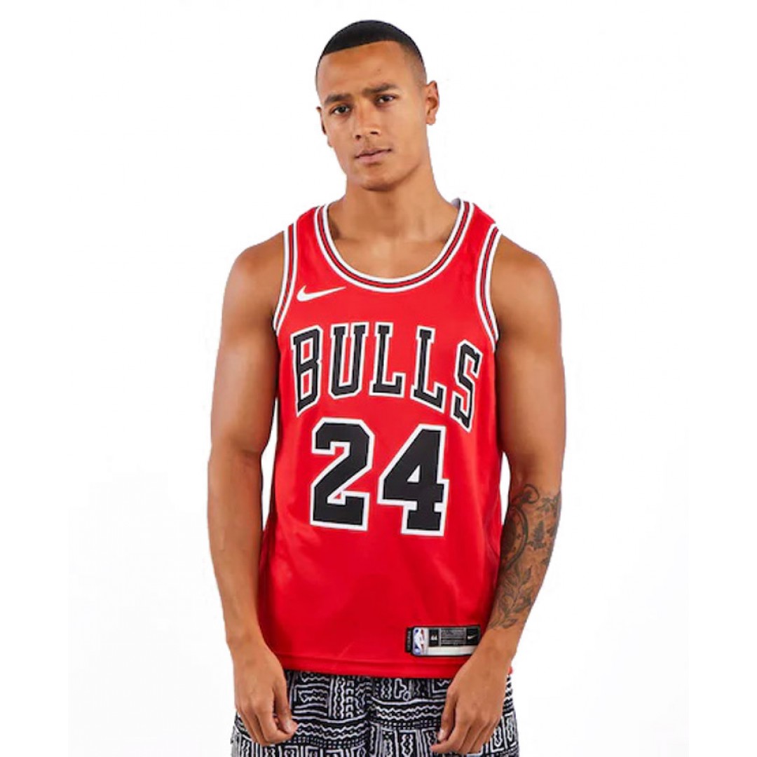 NIKE NBA SWINGMAN JERSEY BULLS ICON EDITION 2020 CW3660-658 Red