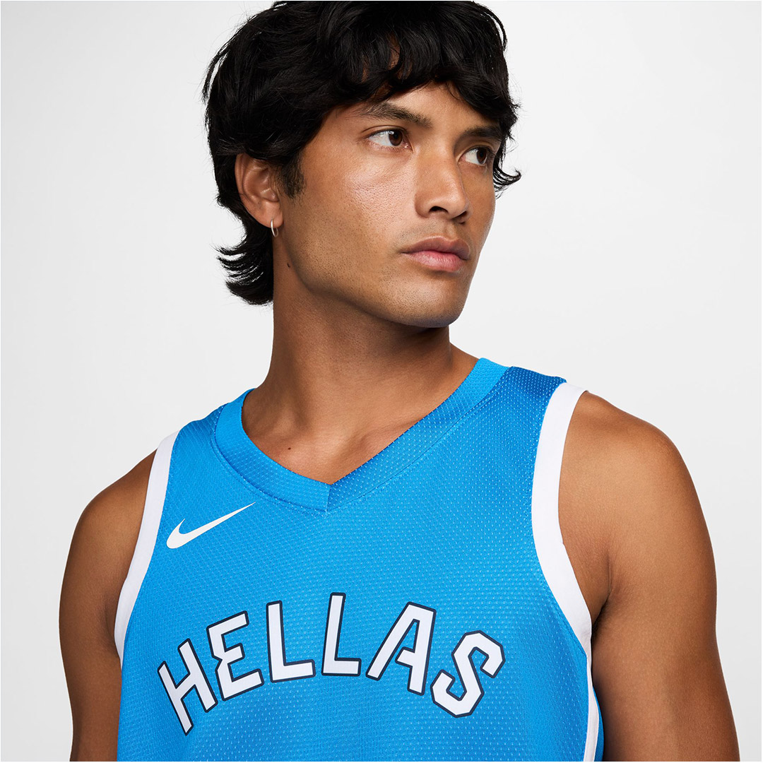 NIKE GIANNIS ANTETOKOUNMPO GREECE LIMITED ROAD HF5495-435 Blue