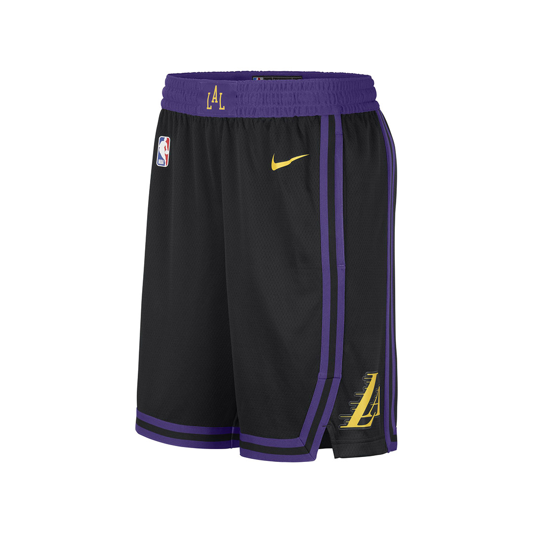 NIKE LOS ANGELES LAKERS 2023/24 CITY EDITION DX8706-010 Μαύρο