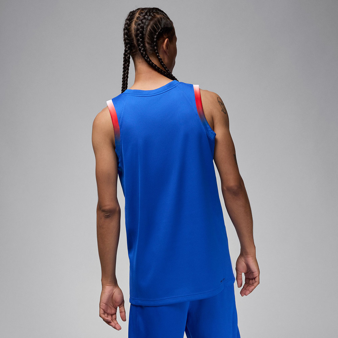 JORDAN FRA M LMTD JSY RD BLK OLY24 FQ0375-405 Ρουά