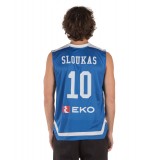 GSA GAME SHIRT HELLAS BASKETBALL SLOUKAS 17-17080 Blue Image 0