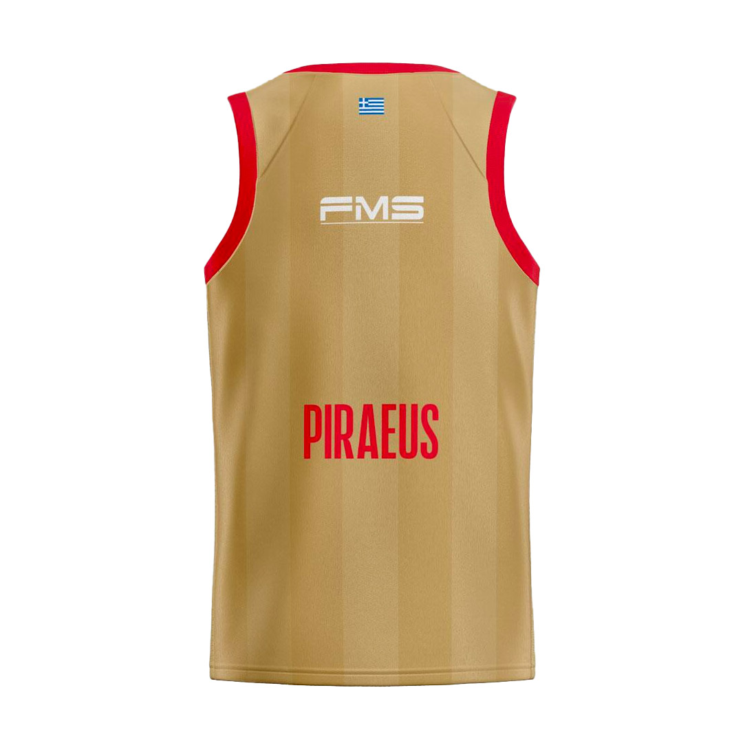 GSA OFFICIAL JERSEY OLYMPIACOS THIRD GOLD 1747166-GOLD Gold