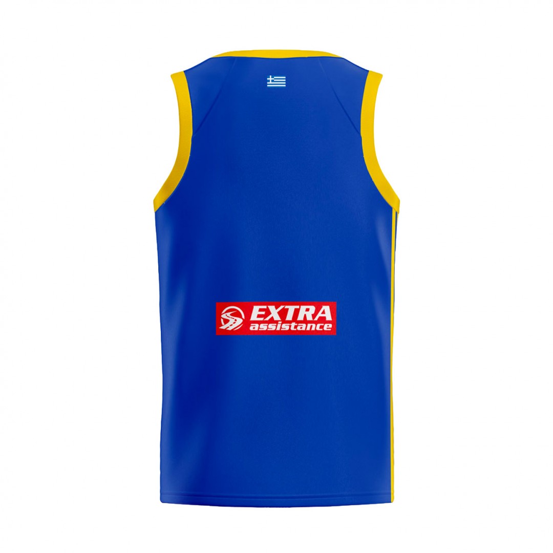 GSA PERISTERI B.C. MEN OFFICIAL JERSEY TOTAL BLUE 25-26 GT42544-BLUE Μπλε