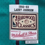 MITCHELL & NESS NBA SWINGMAN ROAD JERSEY HORNETS 1992 LARRY JOHNSON SMJYGS18147-CHOTEAL92LJO-TEAL Τιρκουάζ Εικόνα 1