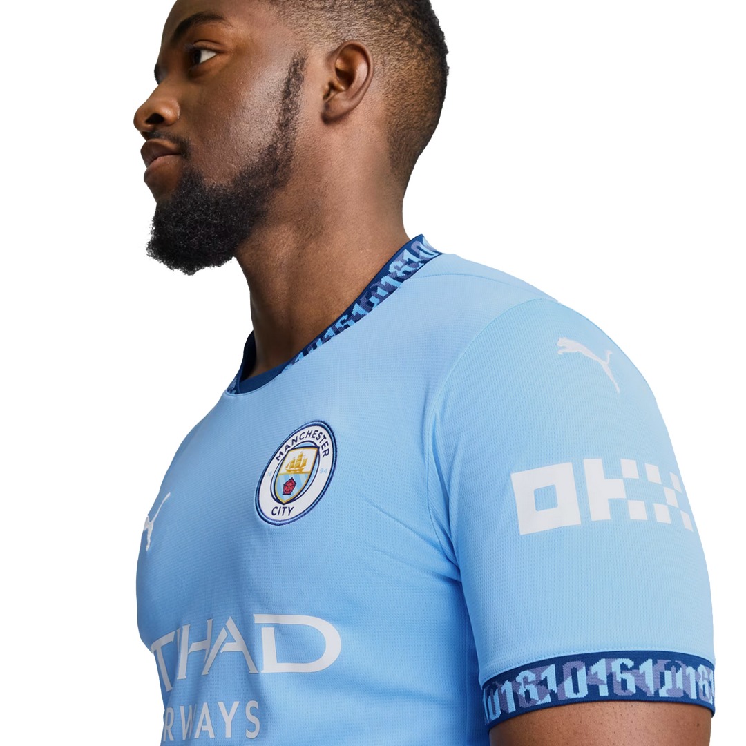 PUMA MCFC HOME JERSEY REPLICA 775075-01 Blue