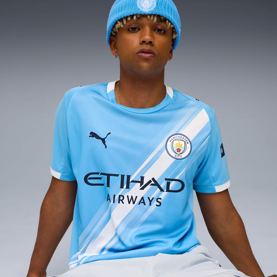 PUMA MCFC HOME JERSEY REPLICA 780338-01 Σιελ