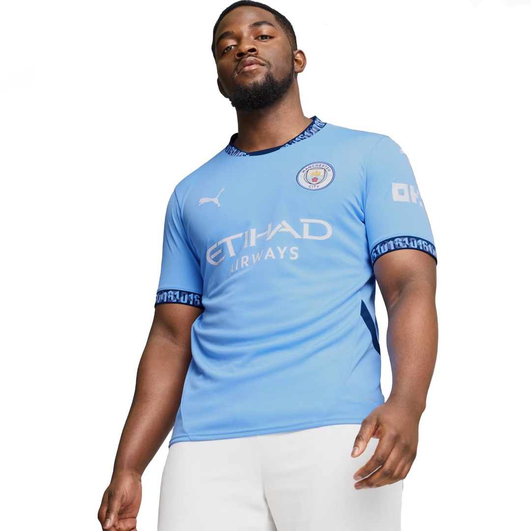 PUMA MCFC HOME JERSEY REPLICA 775075-01 Blue