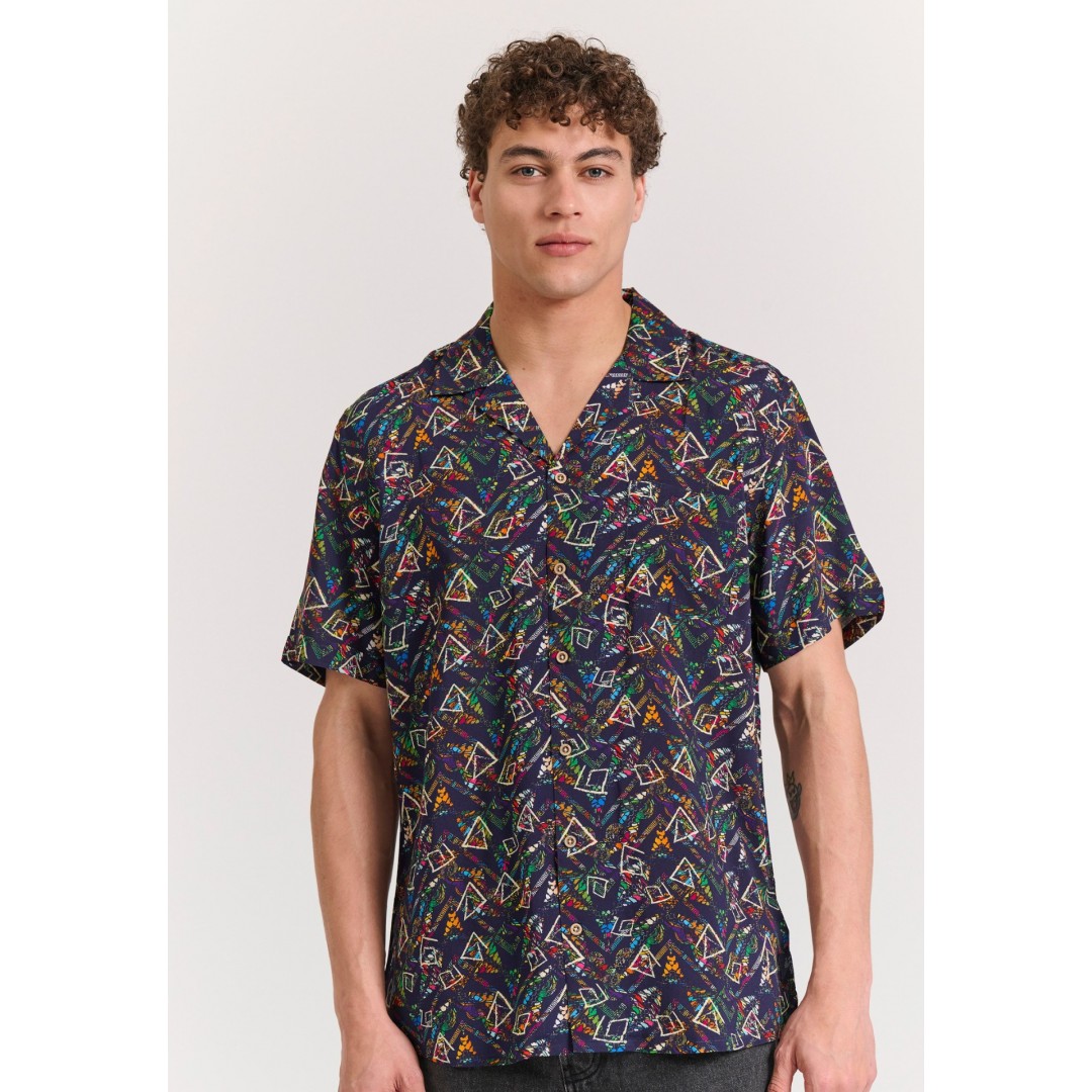 FUNKY BUDDHA FBM011-031-05-NAVY Μπλε
