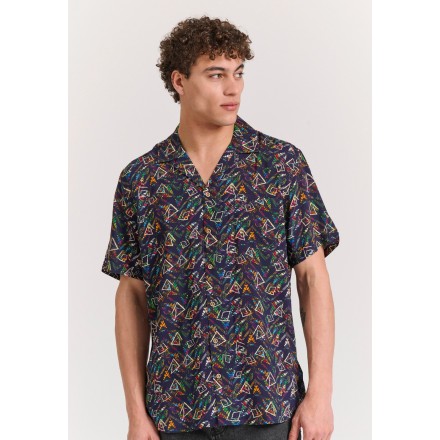 FUNKY BUDDHA FBM011-031-05-NAVY Μπλε