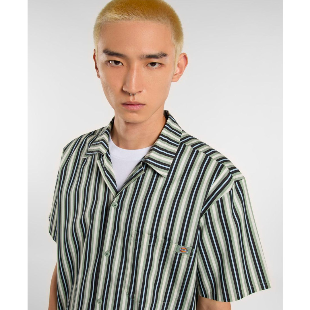 DICKIES MULTI STRIPE WORK SHIRT SS DK0A87G3K36-K36 Colorful