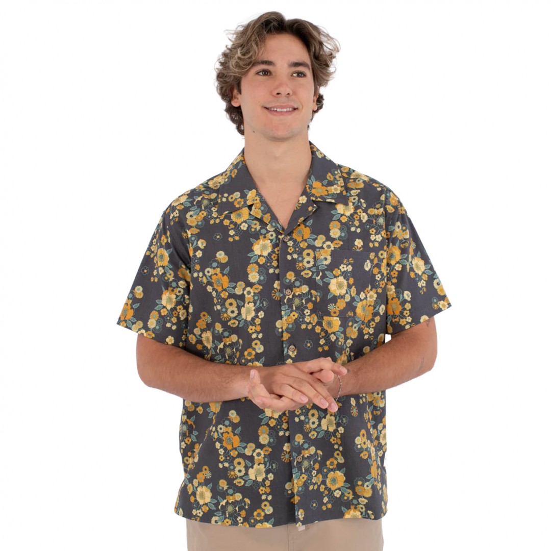 HURLEY DOGPATCH CAMP SS MMVS09308-001 Μαύρο