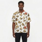 GRIMEY THE OG TOUR BUTTON UP SHIRT GHS797-OWHT Ecru Image 1
