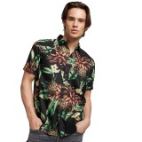 SUPERDRY D2 OVIN VINTAGE HAWAIIAN S/S SHIRT M4010620A-9FC Πολύχρωμο Εικόνα 