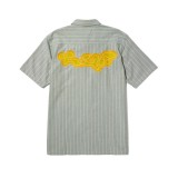 HUF PARKER S/S WORK SHIRT BU00197-DDHRB Πράσινο Εικόνα 0