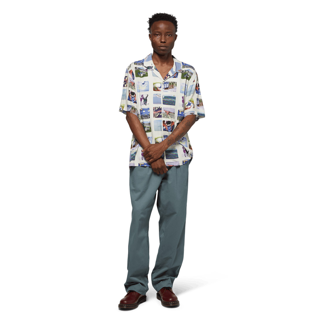 HUF 500 CHANNELS S/S RESORT SHIRT BU00205-MULTI Πολύχρωμο