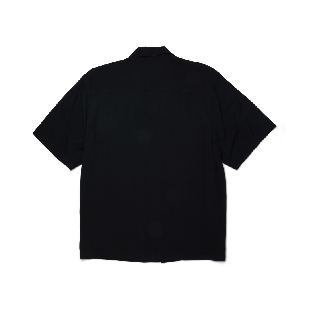 HUF BIG DAWG S/S RESORT SHIRT BU00231-BLACK Μαύρο