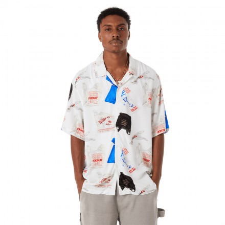 HUF MERIDA S/S RESORT SHIRT BU00236-MULTI Πολύχρωμο