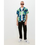 OBEY BLUEBERRIES WOVEN SS 181210335-CUB Πολύχρωμο Εικόνα 1