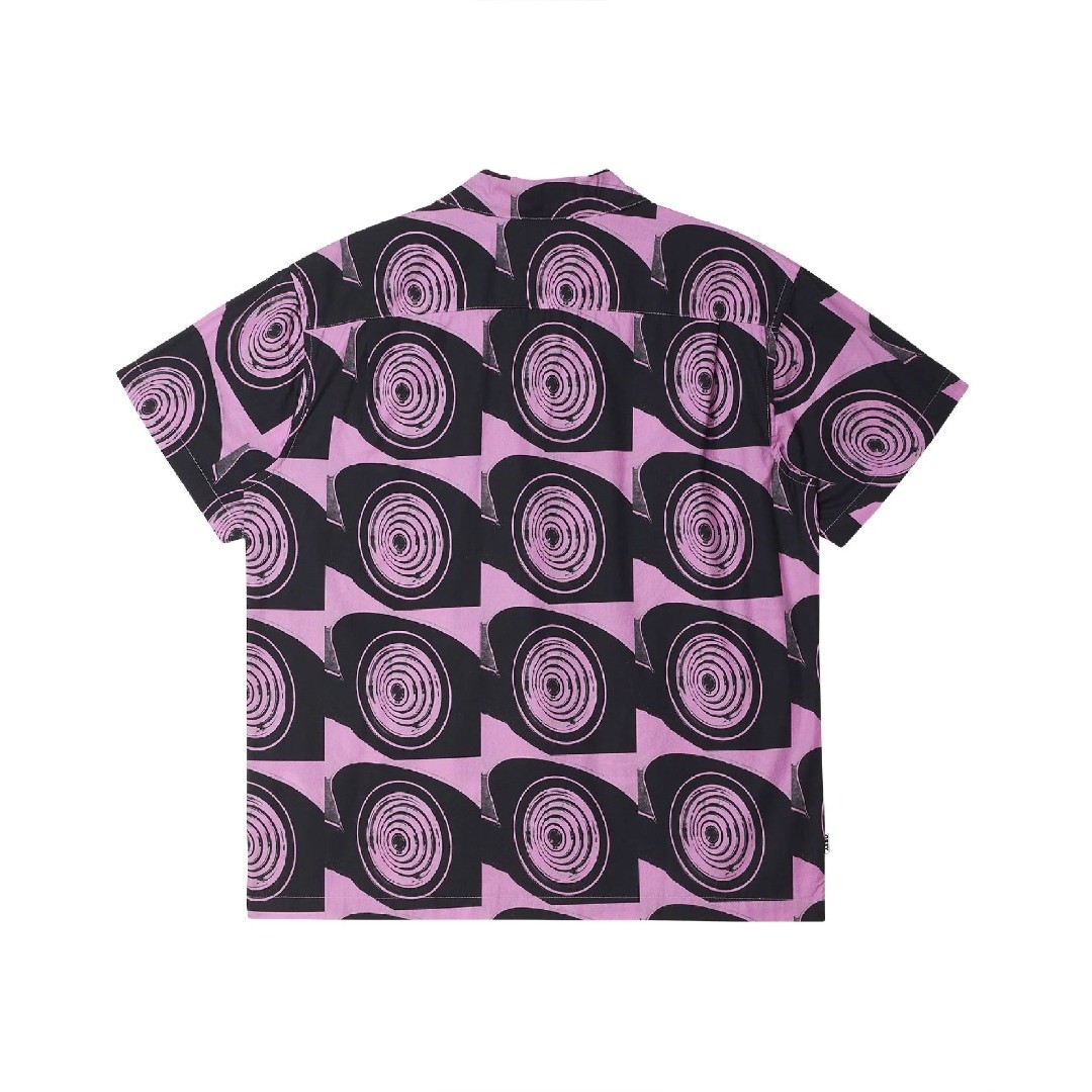OBEY LANKERSHIM WOVEN  SS 181210369-ROS Πολύχρωμο