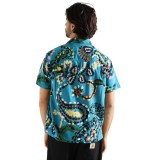 OBEY PAISLEY DOTS WOVEN S/S 181210396-DRG Colorful Image 0