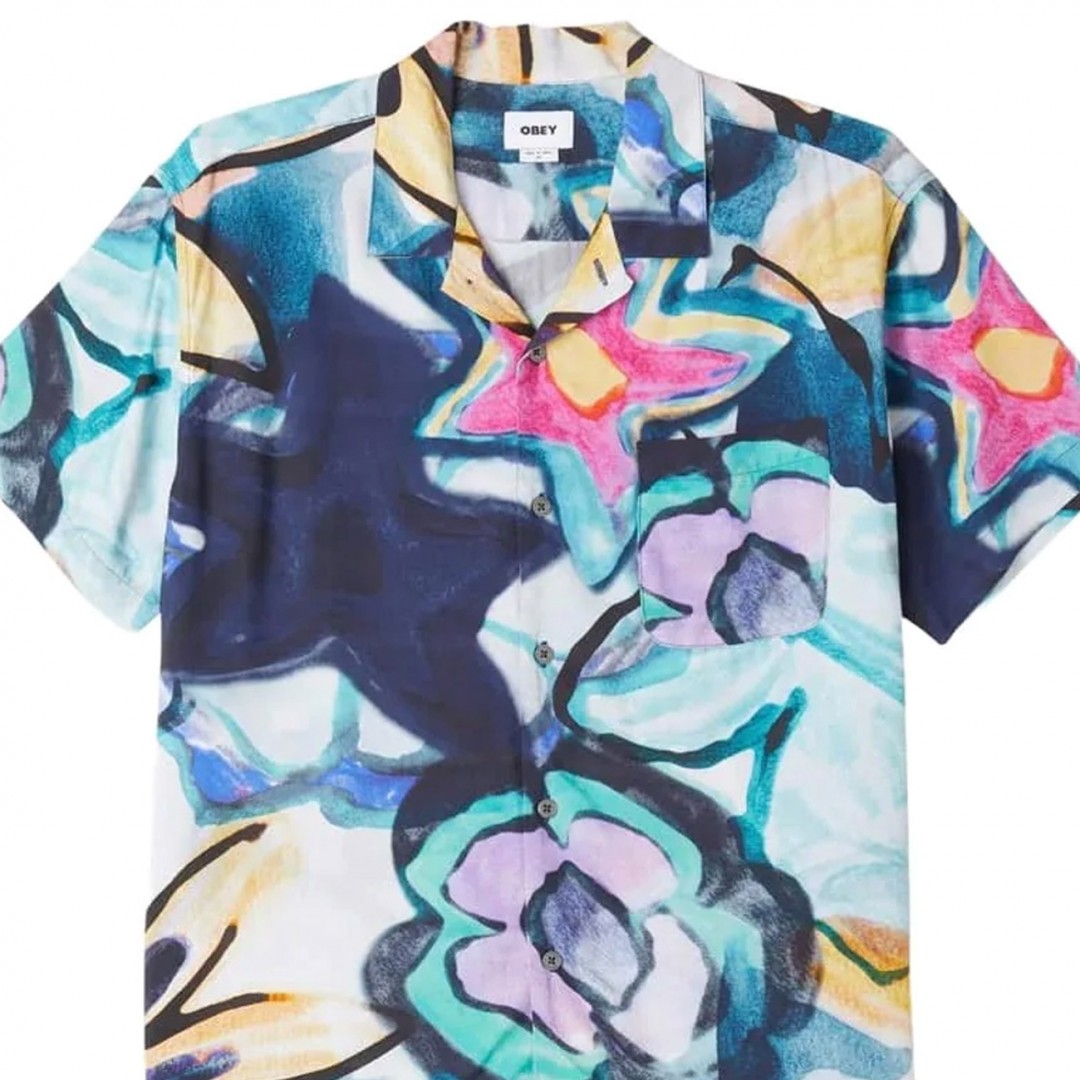 OBEY REQUIEM WOVEN S/S 181210402-SBL Colorful