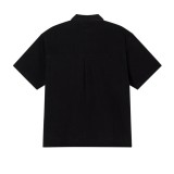 OBEY BIGWIG DENIM SHIRT SS 181210425-FBL Black Image 2
