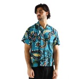 OBEY PAISLEY DOTS WOVEN S/S 181210396-DRG Colorful Image 