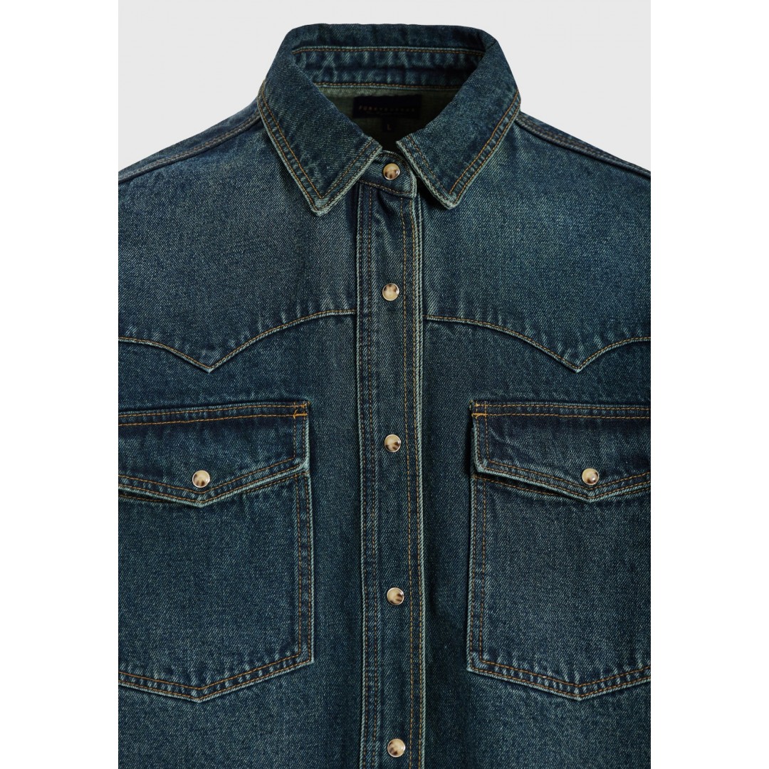 FUNKY BUDDHA FBM012-066-05-DIRTY BLUE Μπλε