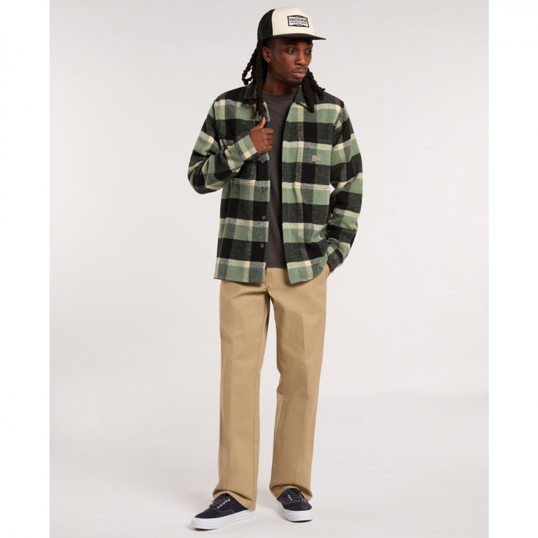 DICKIES PLAID COALING LS SHIRT DK0A4XZZL19-L19 Colorful